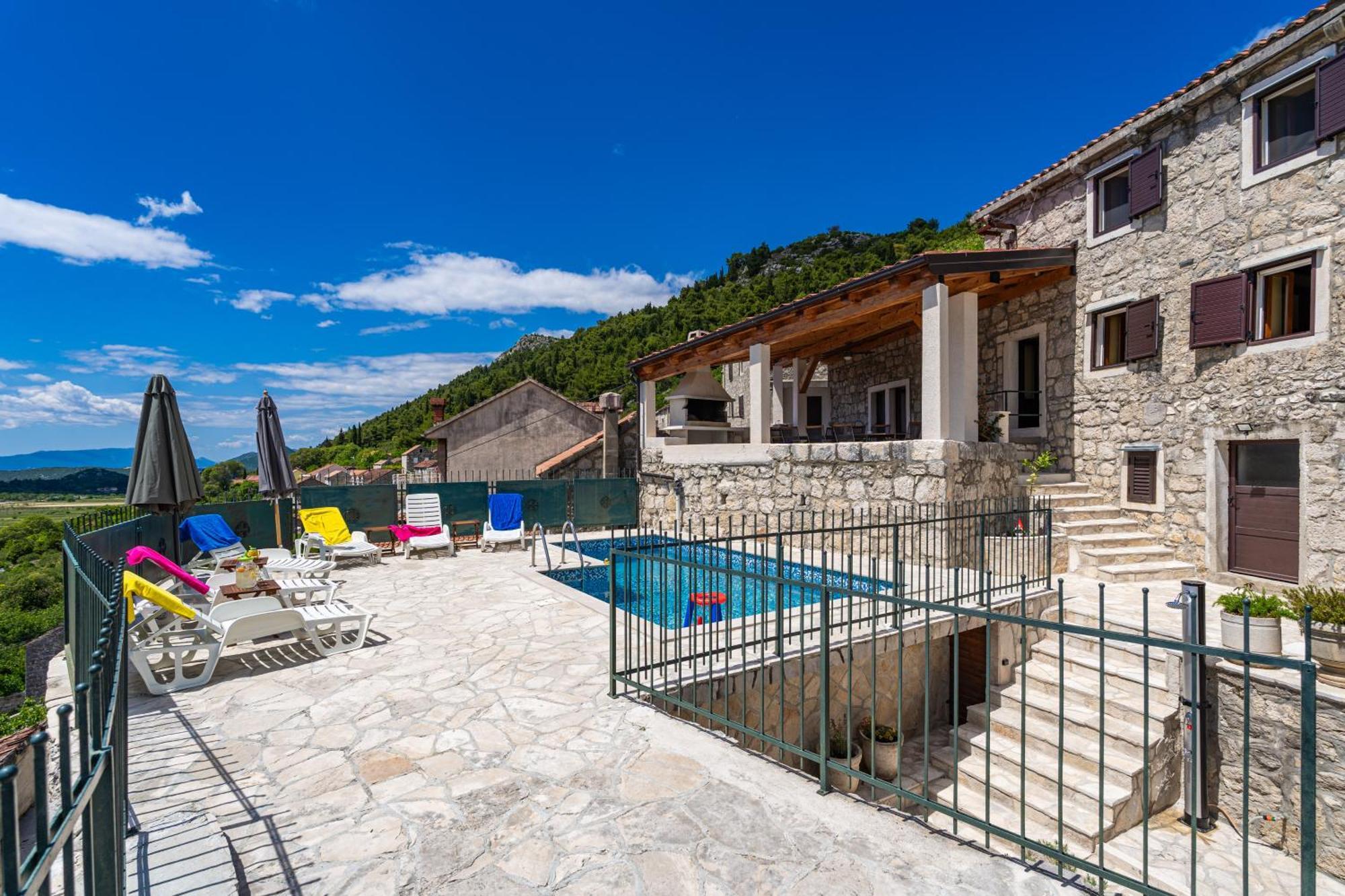 Private Pool Villa - Meditteranean Peace Slano Exterior foto