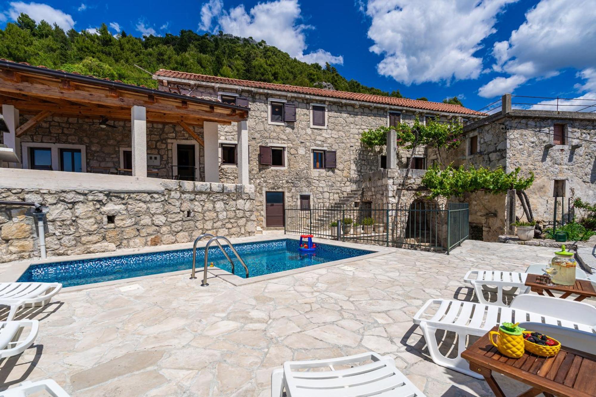 Private Pool Villa - Meditteranean Peace Slano Exterior foto